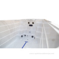 Outdoor Dual Zone Swim Spa Pool With CE